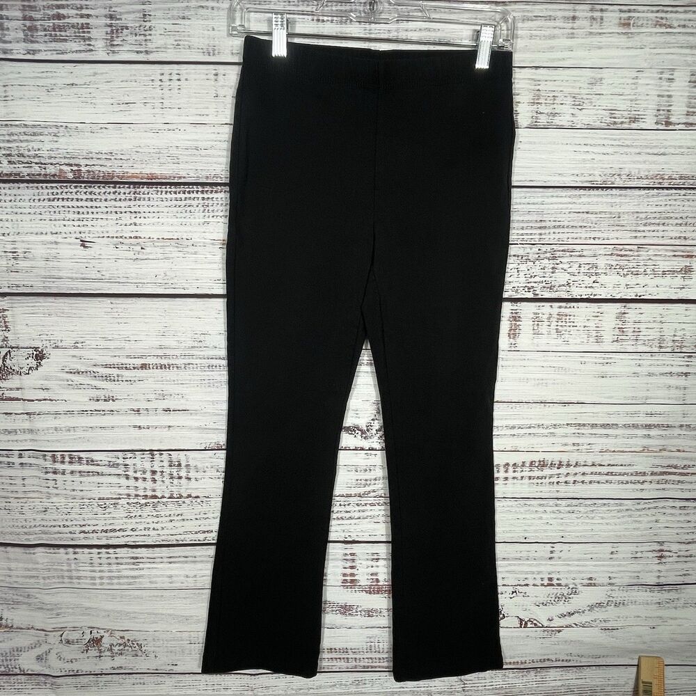 Clara Sun Woo Pant Women’s XS Black Pull On Straight Ankle Stretch-knit Travel